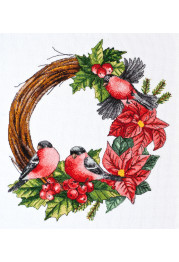 Cross-stitch kits Christmas wreath