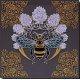 Main Bead Embroidery Kit Bee in clover