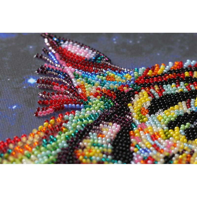 Main Bead Embroidery Kit Colored tigers