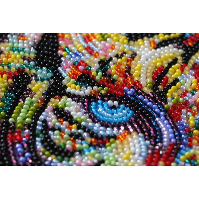Main Bead Embroidery Kit Colored tigers