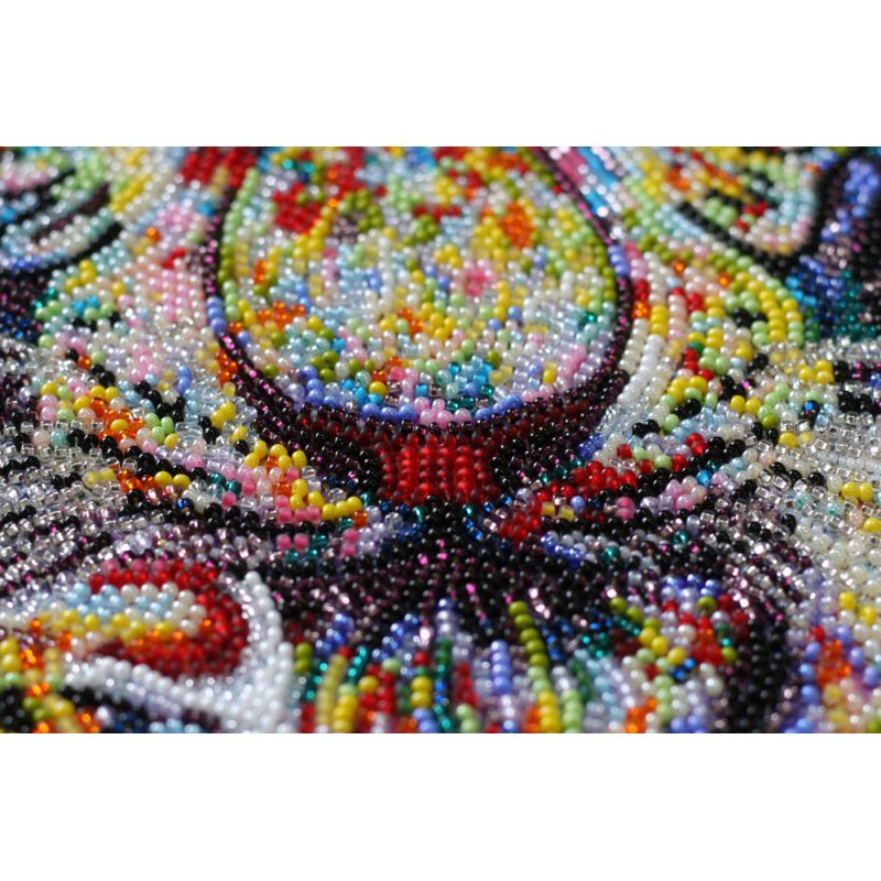 Main Bead Embroidery Kit Colored tigers