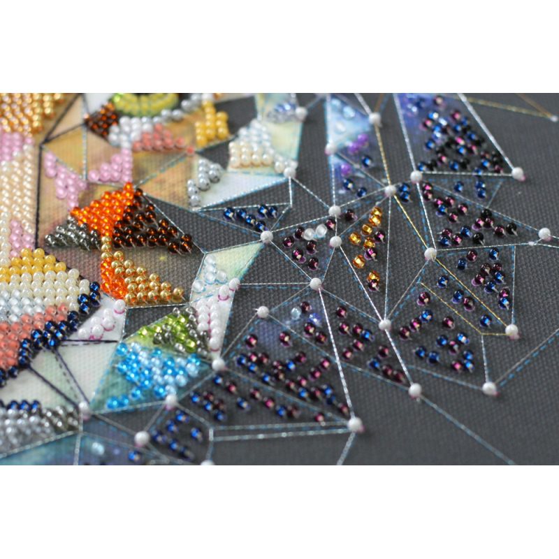 Main Bead Embroidery Kit Constellation Tiger