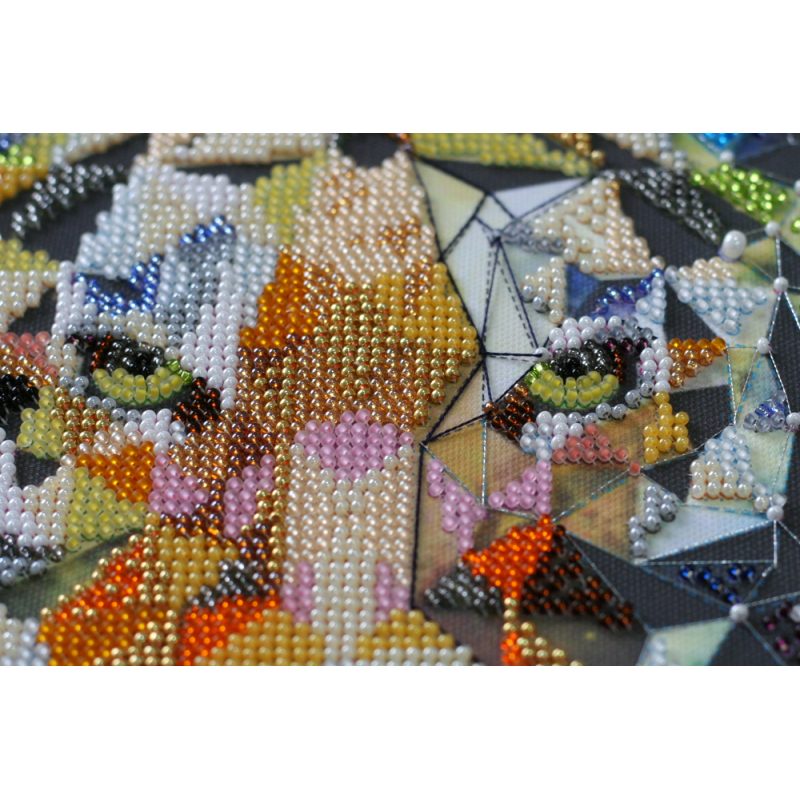 Main Bead Embroidery Kit Constellation Tiger