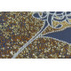 Main Bead Embroidery Kit Black chrysanthemum