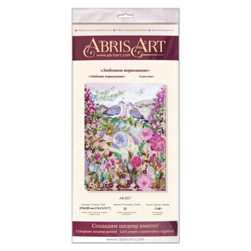 Main Bead Embroidery Kit Love coo