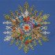 Mini Bead embroidery kit Snow sparkles