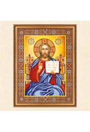 Икона в багете "Венчальная пара Иисус"