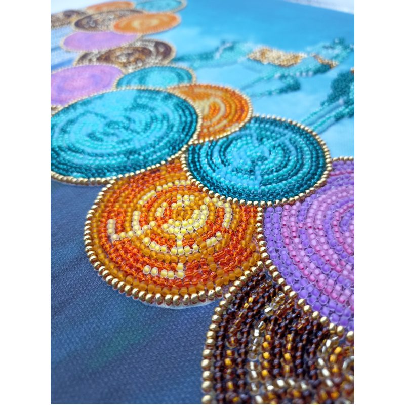 Main Bead Embroidery Kit Azure Grace