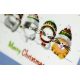 Main Bead Embroidery Kit Holiday cats