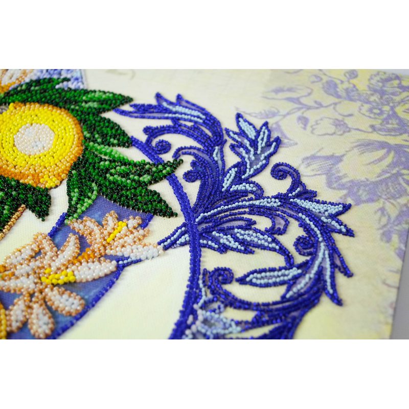 Main Bead Embroidery Kit Lemons