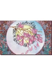 Main Bead Embroidery Kit Blooming magnolia