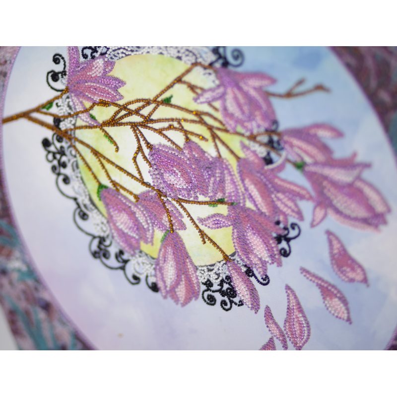 Main Bead Embroidery Kit Blooming magnolia
