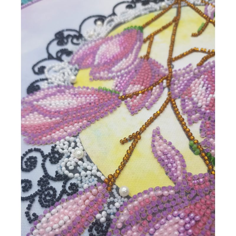 Main Bead Embroidery Kit Blooming magnolia