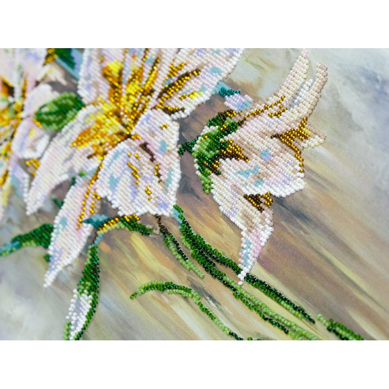 Main Bead Embroidery Kit Fragile lilies