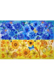 Main Bead Embroidery Kit The flag