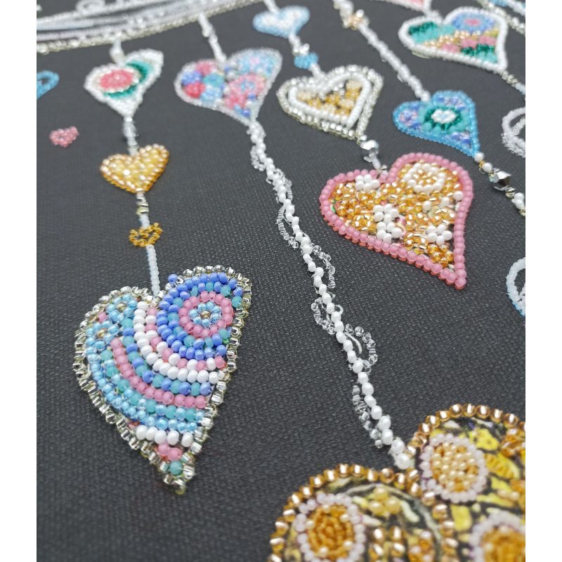 Main Bead Embroidery Kit Birds in love