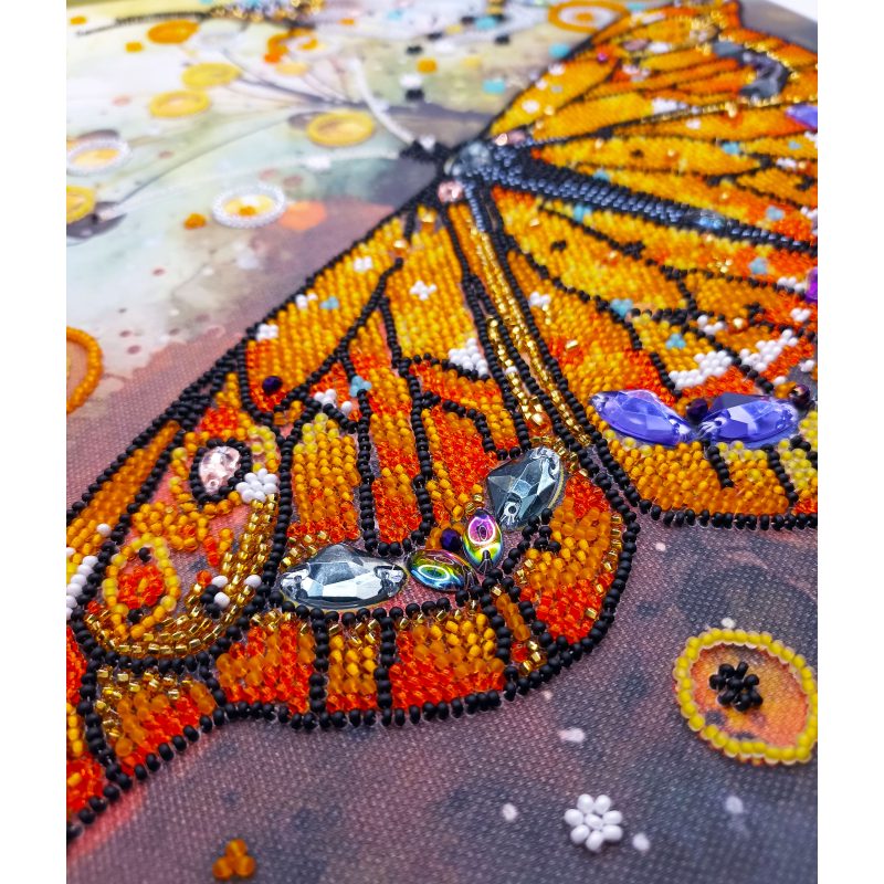 Main Bead Embroidery Kit Amber flight