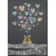 Main Bead Embroidery Kit Rabbits in love