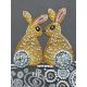 Main Bead Embroidery Kit Rabbits in love