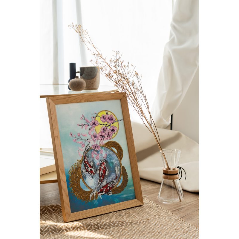 Main Bead Embroidery Kit Flower carps