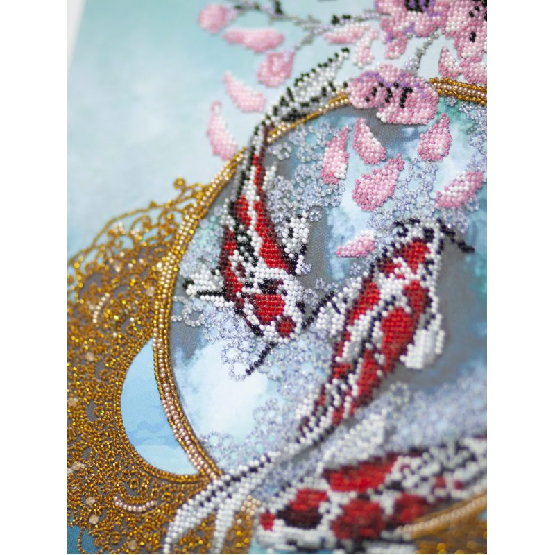 Main Bead Embroidery Kit Flower carps
