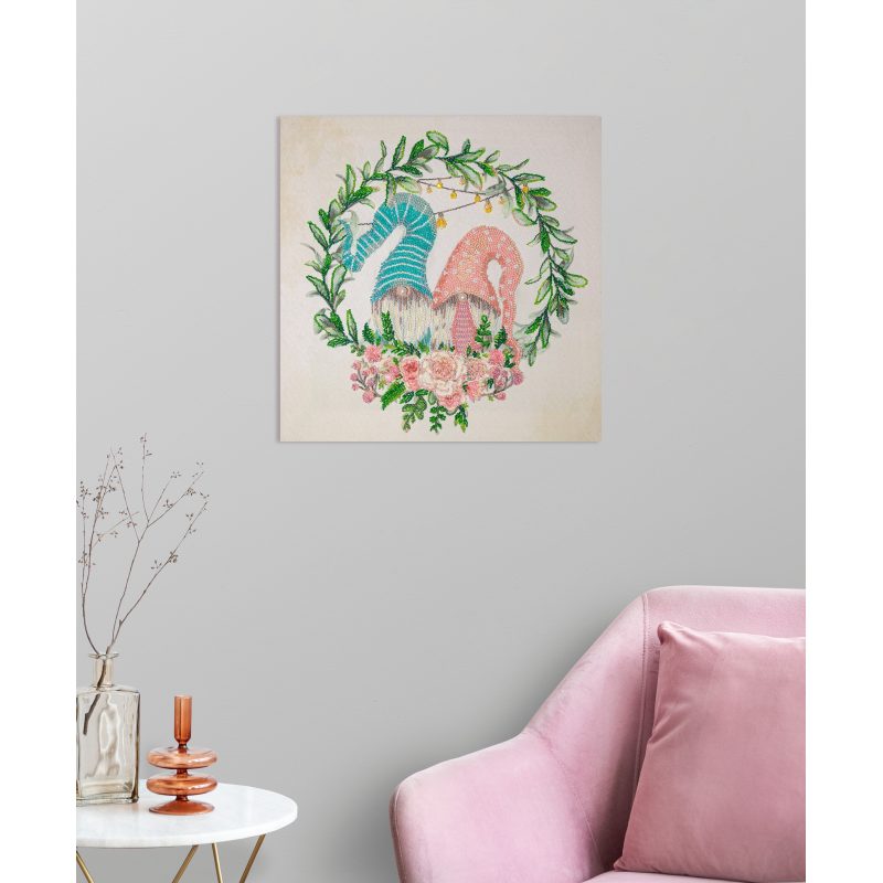 Main Bead Embroidery Kit Charming couple