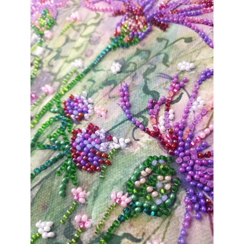 Main Bead Embroidery Kit Cornflowers in the field
