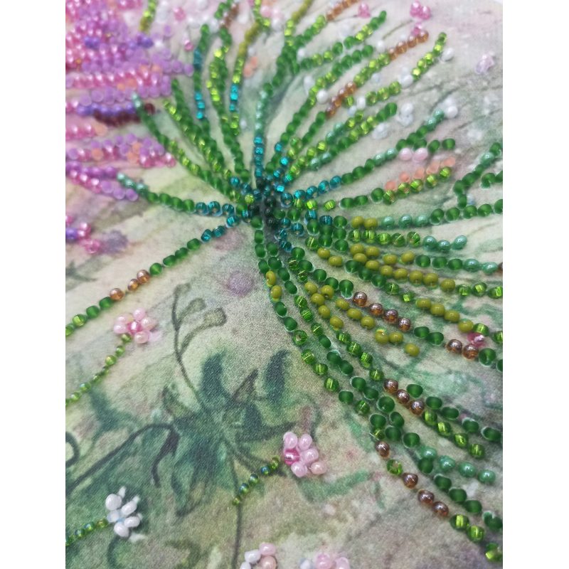 Main Bead Embroidery Kit Cornflowers in the field
