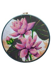 Main Bead Embroidery Kit Blooming lotus