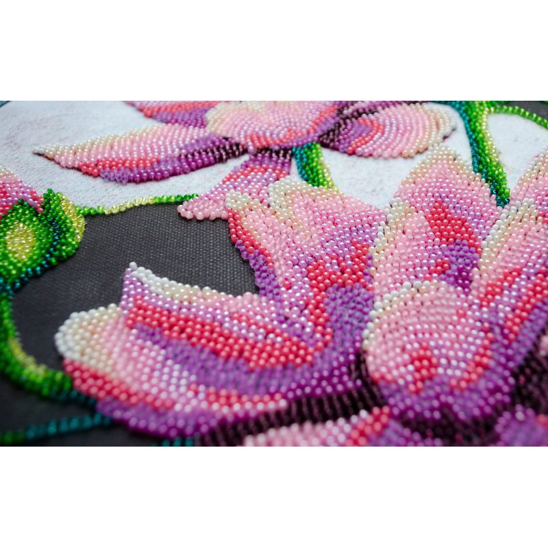 Main Bead Embroidery Kit Blooming lotus