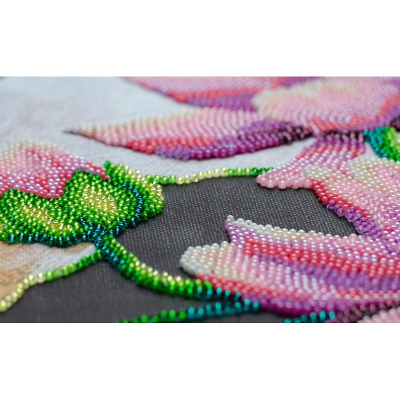 Main Bead Embroidery Kit Blooming lotus