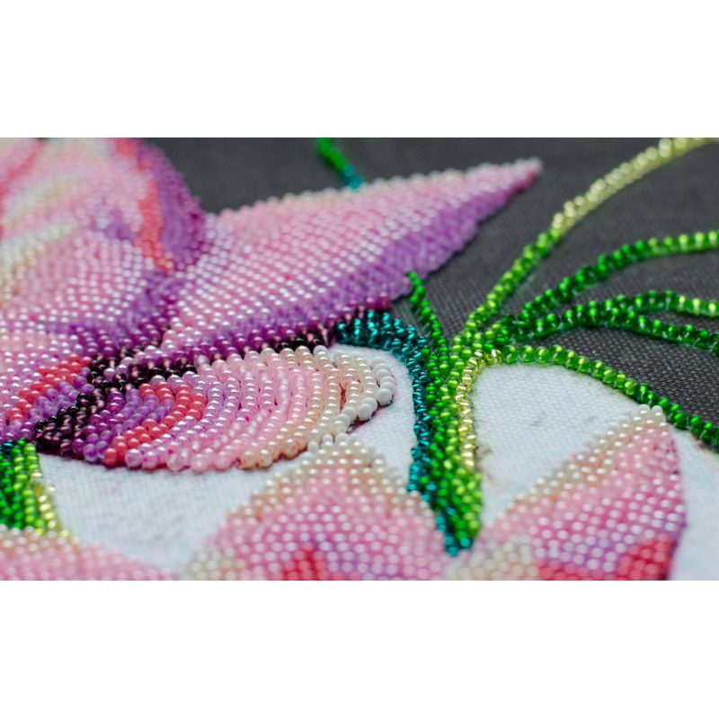 Main Bead Embroidery Kit Blooming lotus