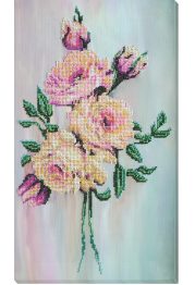 Main Bead Embroidery Kit Gentle roses