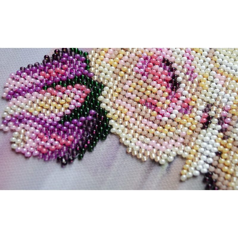 Main Bead Embroidery Kit Gentle roses