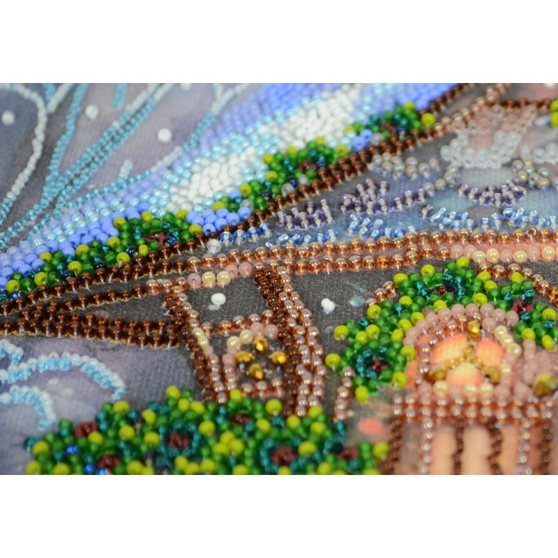 Main Bead Embroidery Kit When winter blows cold