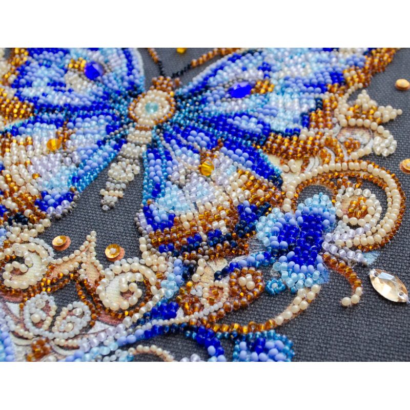 Main Bead Embroidery Kit Luxurious sapphire