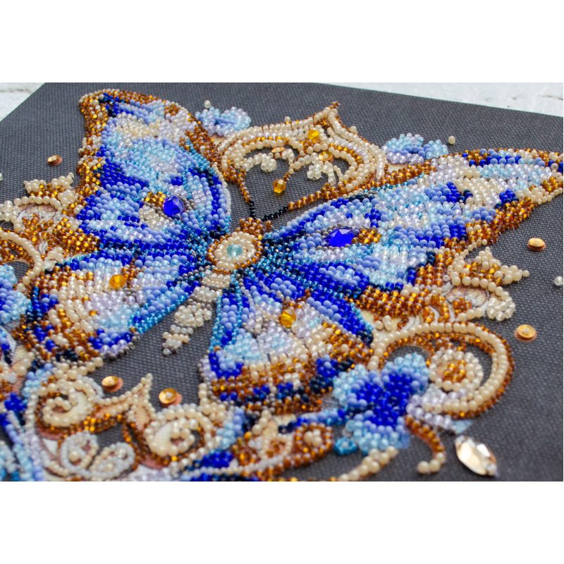 Main Bead Embroidery Kit Luxurious sapphire