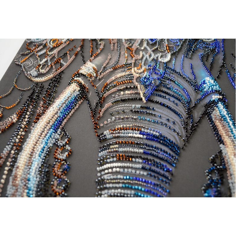 Main Bead Embroidery Kit Sage gaze