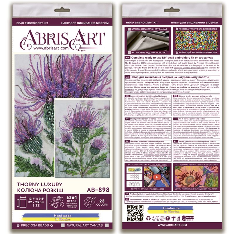 Main Bead Embroidery Kit Thorny luxury