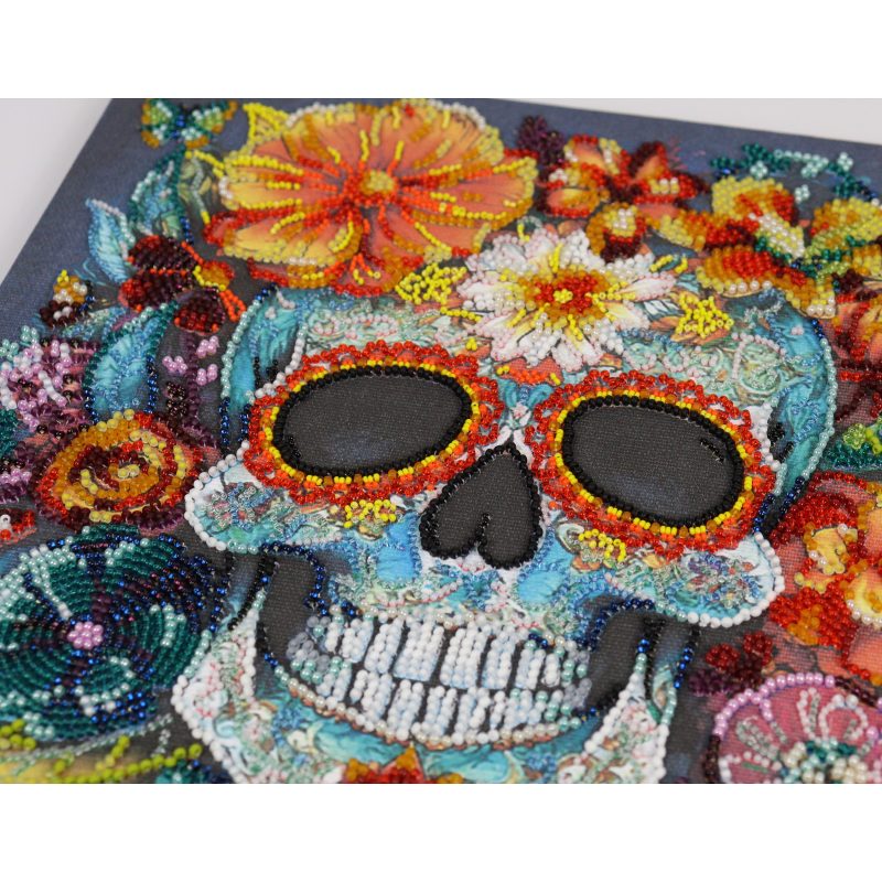 Main Bead Embroidery Kit Calavera