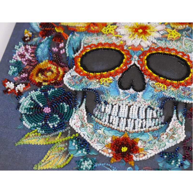 Main Bead Embroidery Kit Calavera