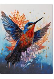 Main Bead Embroidery Kit A colorful flap of a wing