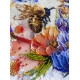 Main Bead Embroidery Kit Flower honey
