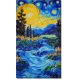 Main Bead Embroidery Kit There behind the waterfall