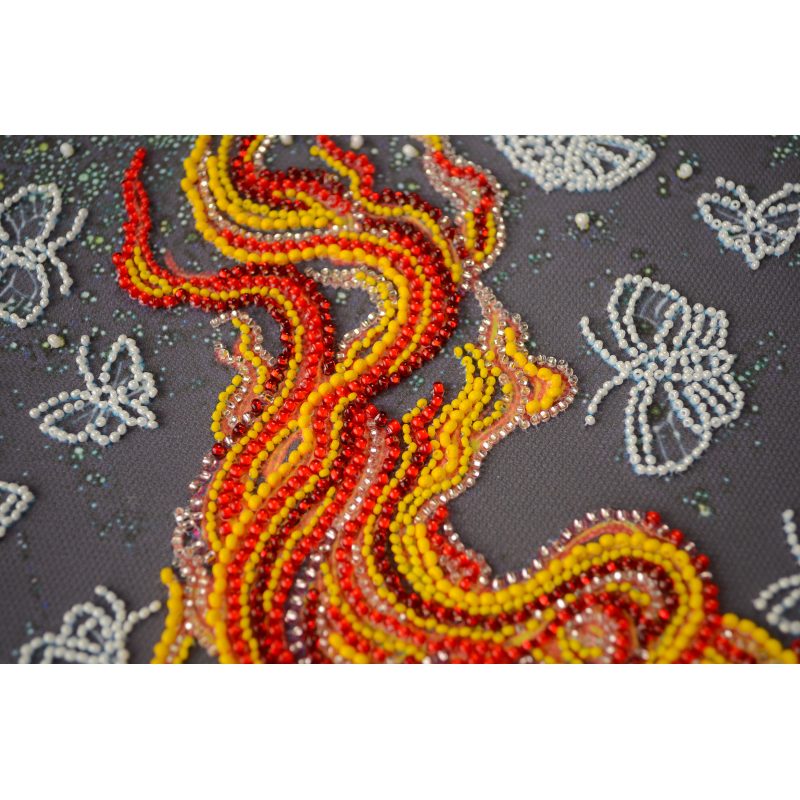 Main Bead Embroidery Kit Dancing around the campfire