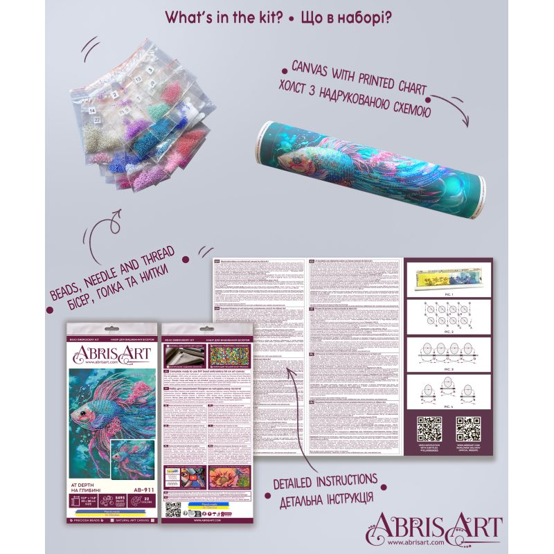 Main Bead Embroidery Kit At depth