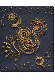 Main Bead Embroidery Kit Golden talisman
