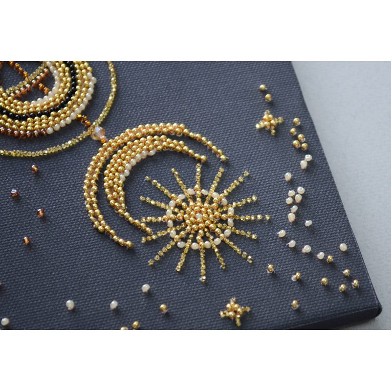 Main Bead Embroidery Kit Golden talisman