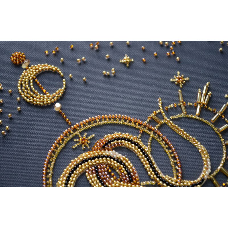 Main Bead Embroidery Kit Golden talisman