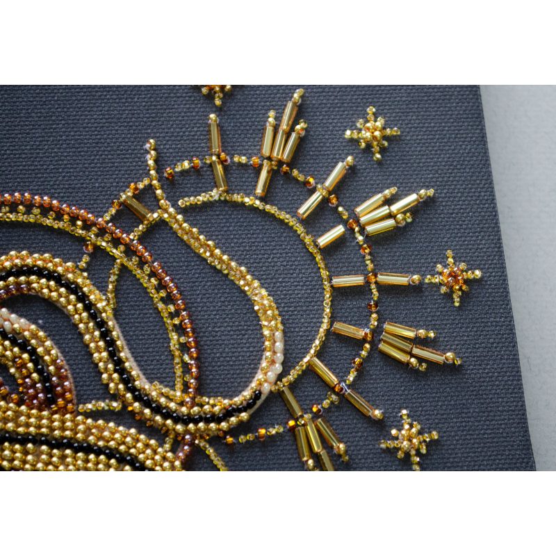 Main Bead Embroidery Kit Golden talisman